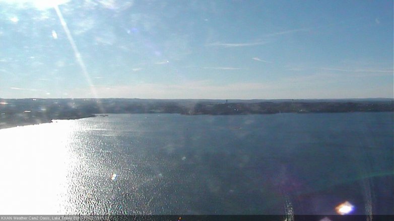 Lake Travis webcam, November 22, 2017 2:15 PM CT