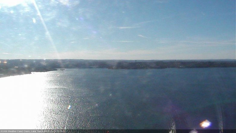 Lake Travis webcam, November 22, 2017 2:20 PM CT
