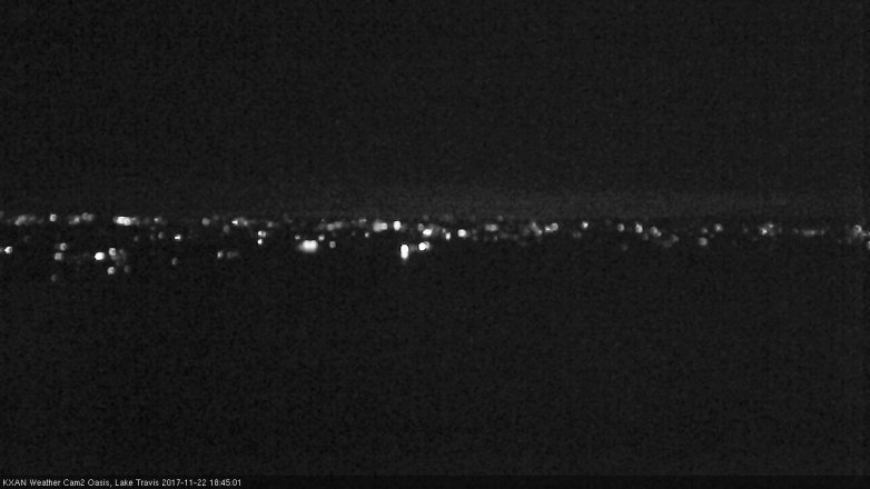 Lake Travis webcam, November 22, 2017 5:55 PM CT