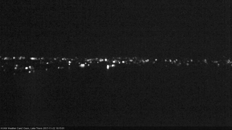 Lake Travis webcam, November 22, 2017 6:35 PM CT