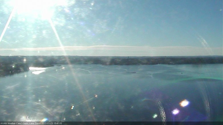 Lake Travis webcam, November 23, 2017 2:55 PM CT