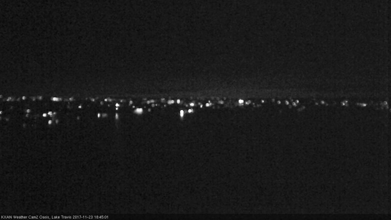 Lake Travis webcam, November 23, 2017 6:05 PM CT