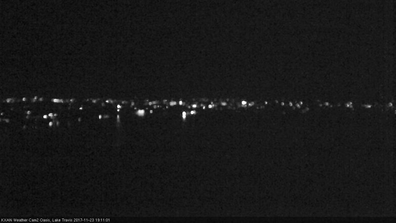Lake Travis webcam, November 23, 2017 6:30 PM CT