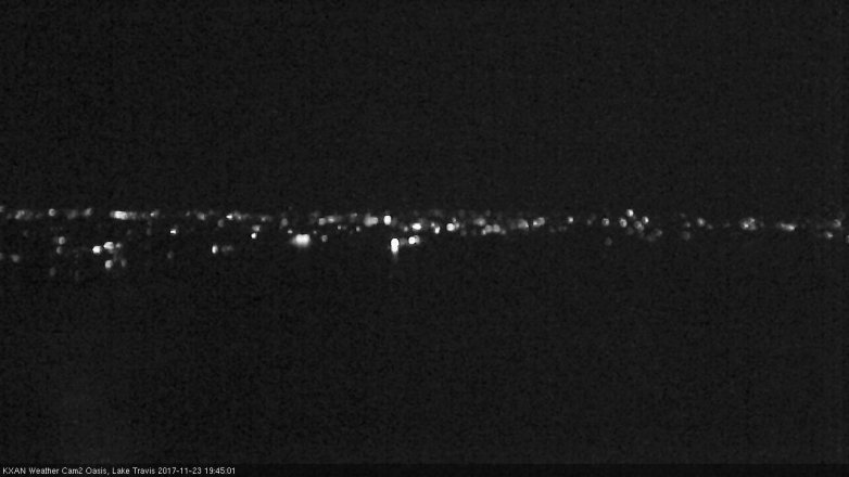 Lake Travis webcam, November 23, 2017 6:55 PM CT