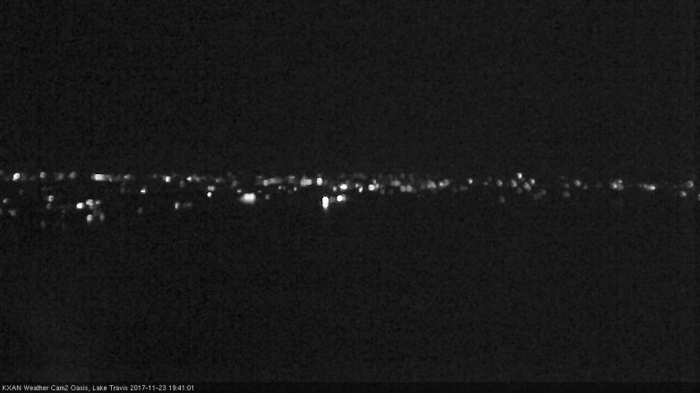 Lake Travis webcam, November 23, 2017 7:05 PM CT