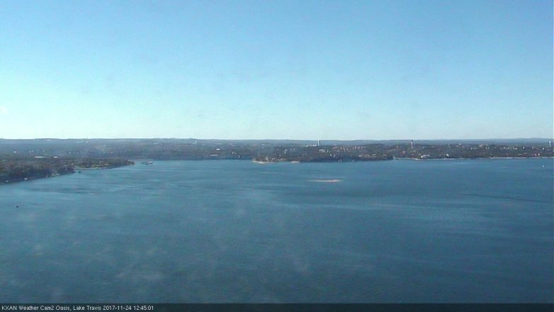Lake Travis webcam, November 24, 2017 11:55 AM CT