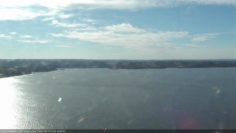 Lake Travis webcam, November 24, 2017 2:15 PM CT