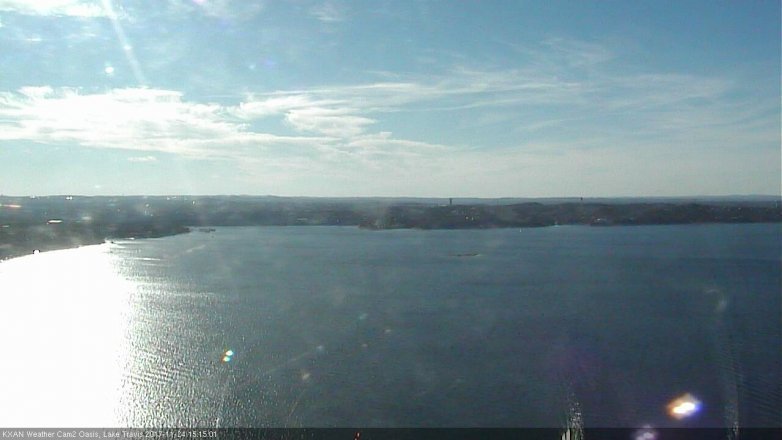 Lake Travis webcam, November 24, 2017 2:30 PM CT