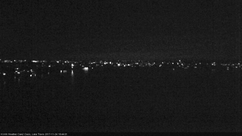 Lake Travis webcam, November 24, 2017 6:10 PM CT