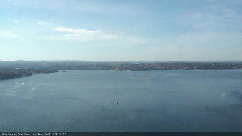 Lake Travis webcam, November 25, 2017 12:20 PM CT