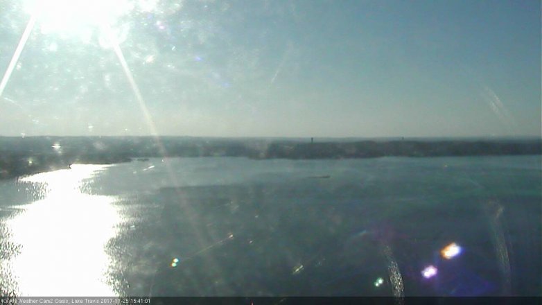 Lake Travis webcam, November 25, 2017 3:05 PM CT