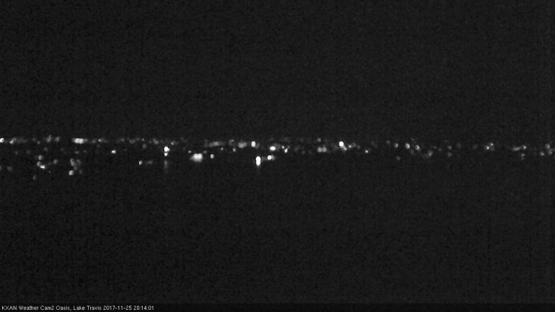 Lake Travis webcam, November 25, 2017 7:45 PM CT