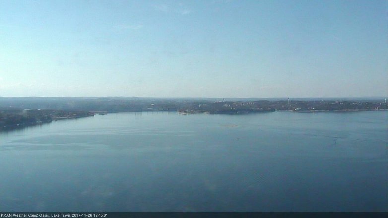 Lake Travis webcam, November 26, 2017 11:55 AM CT