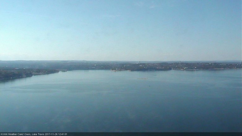 Lake Travis webcam, November 26, 2017 12:10 PM CT