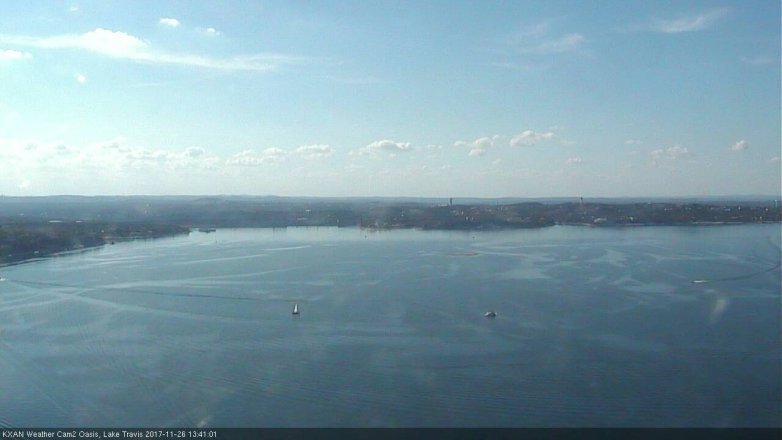 Lake Travis webcam, November 26, 2017 12:45 PM CT