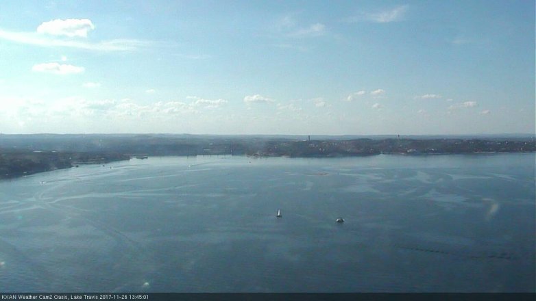 Lake Travis webcam, November 26, 2017 12:55 PM CT