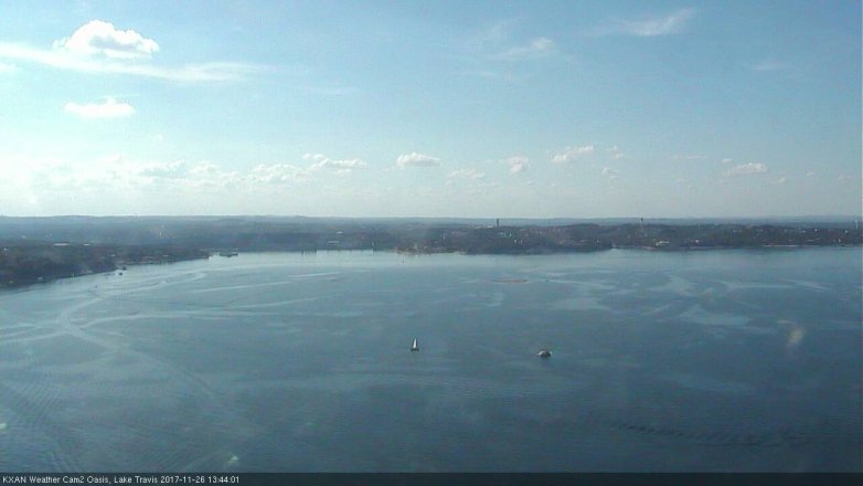 Lake Travis webcam, November 26, 2017 1:05 PM CT