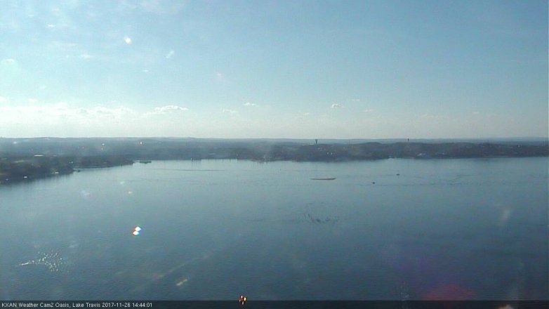 Lake Travis webcam, November 26, 2017 1:50 PM CT