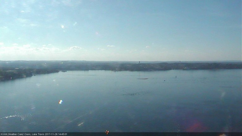 Lake Travis webcam, November 26, 2017 2:10 PM CT