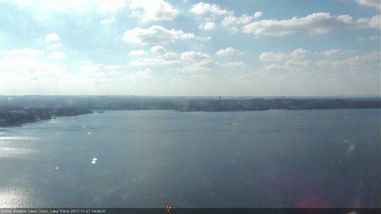 Lake Travis webcam, November 27, 2017 2:10 PM CT