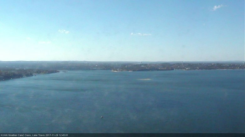 Lake Travis webcam, November 28, 2017 12:15 PM CT