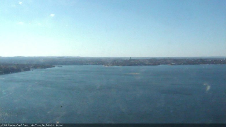 Lake Travis webcam, November 28, 2017 12:45 PM CT