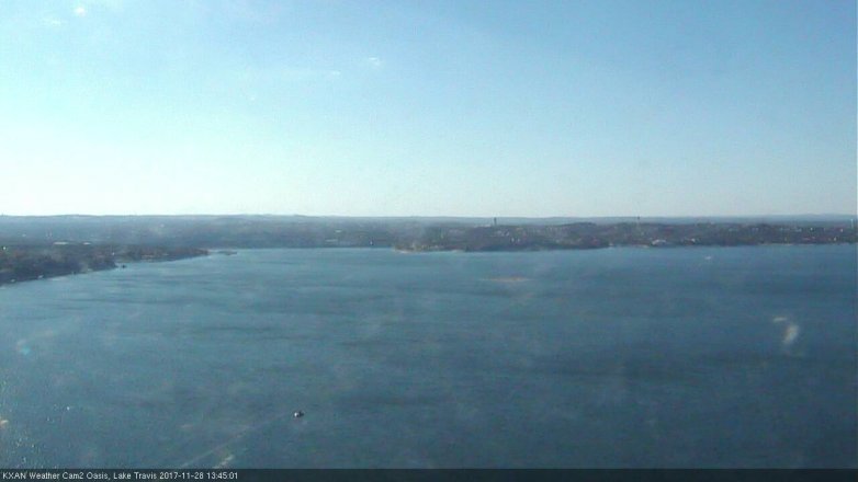 Lake Travis webcam, November 28, 2017 12:50 PM CT