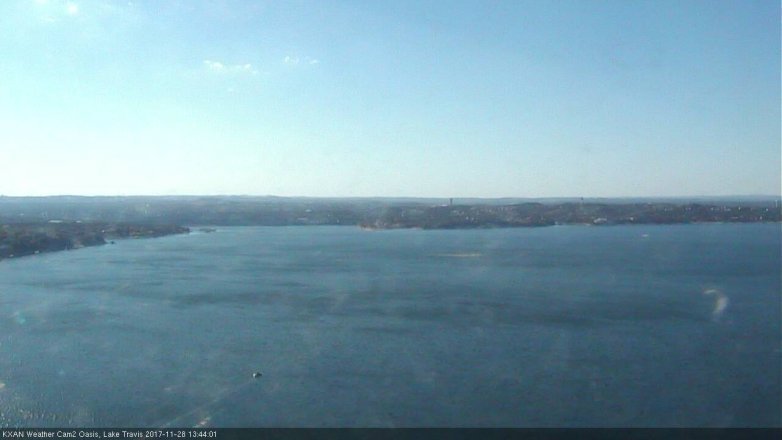 Lake Travis webcam, November 28, 2017 1:05 PM CT