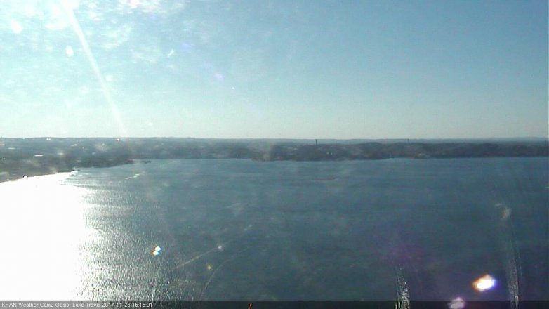 Lake Travis webcam, November 28, 2017 2:35 PM CT