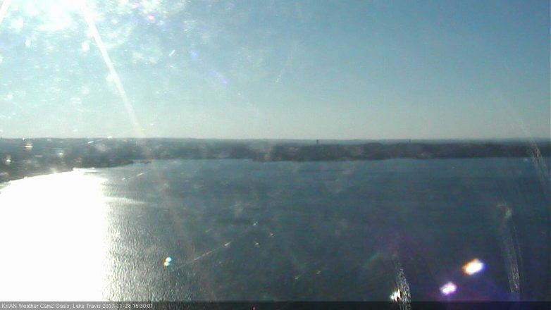 Lake Travis webcam, November 28, 2017 2:40 PM CT