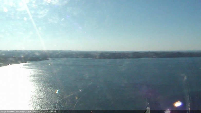 Lake Travis webcam, November 28, 2017 2:45 PM CT