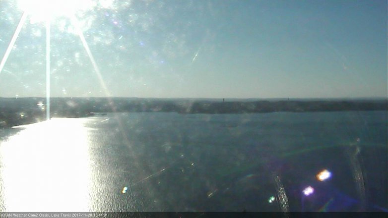 Lake Travis webcam, November 28, 2017 3:15 PM CT