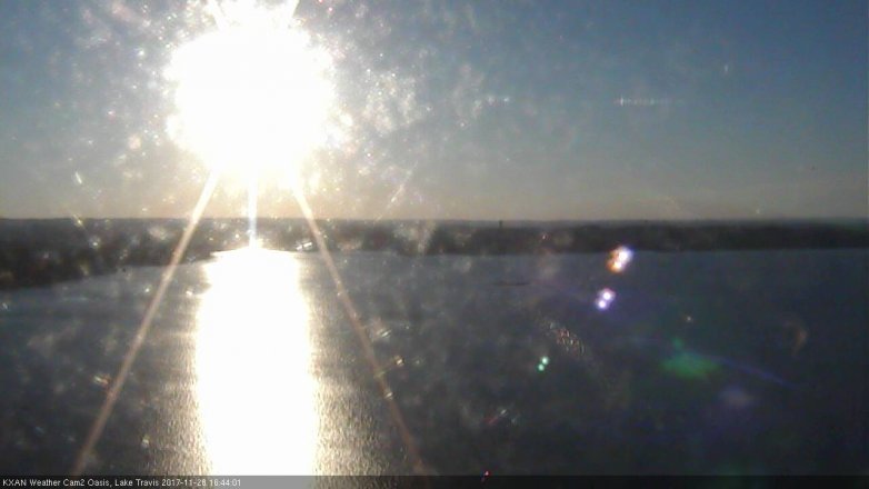 Lake Travis webcam, November 28, 2017 4:10 PM CT