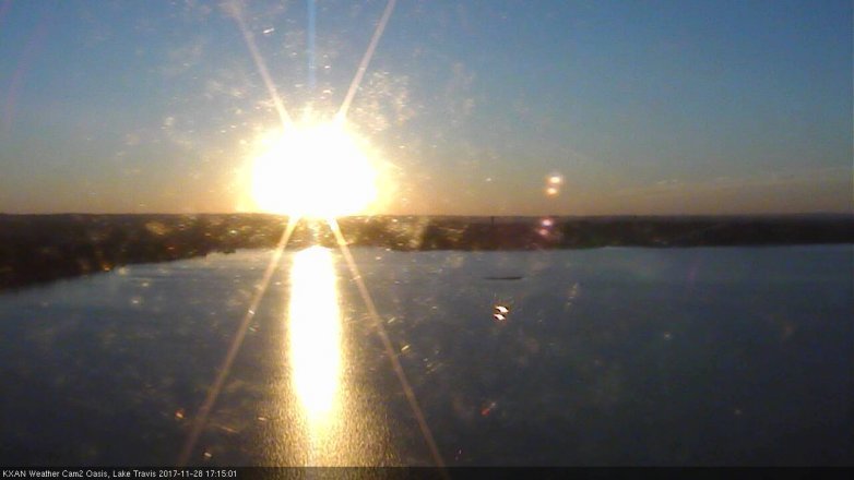 Lake Travis webcam, November 28, 2017 4:25 PM CT