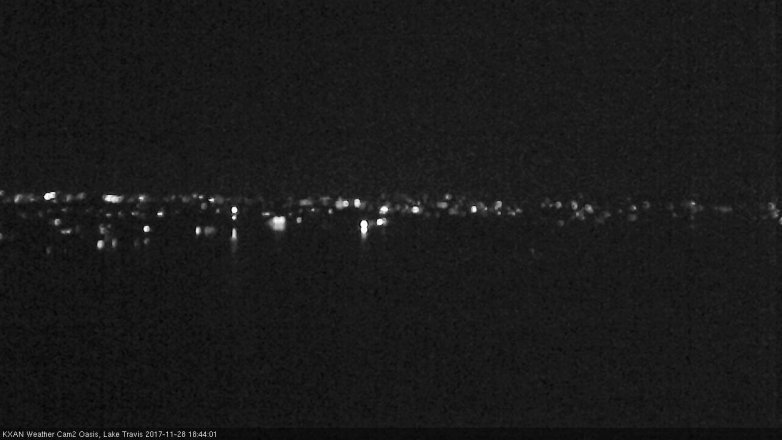 Lake Travis webcam, November 28, 2017 6:10 PM CT
