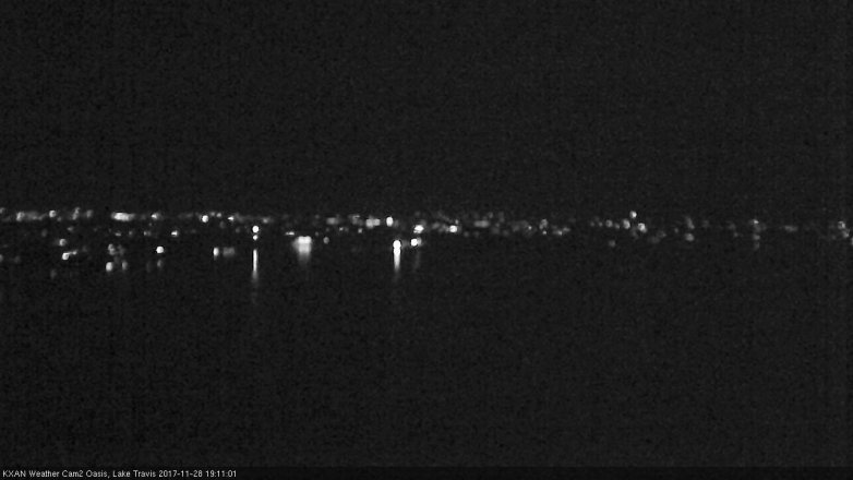 Lake Travis webcam, November 28, 2017 6:25 PM CT