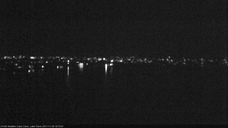 Lake Travis webcam, November 28, 2017 6:45 PM CT