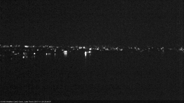 Lake Travis webcam, November 28, 2017 7:50 PM CT