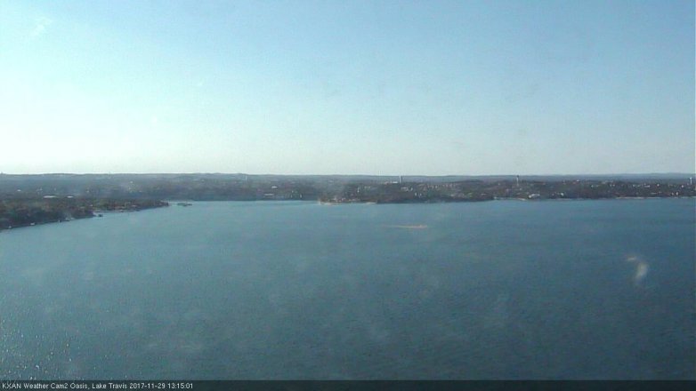 Lake Travis webcam, November 29, 2017 12:20 PM CT