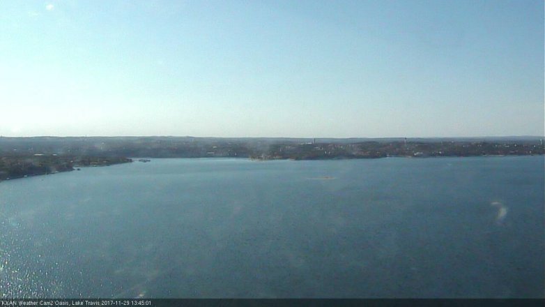 Lake Travis webcam, November 29, 2017 1:00 PM CT