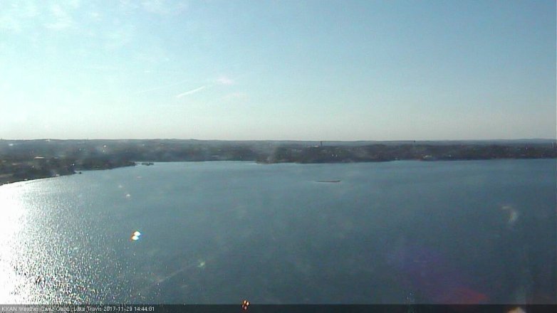 Lake Travis webcam, November 29, 2017 2:00 PM CT