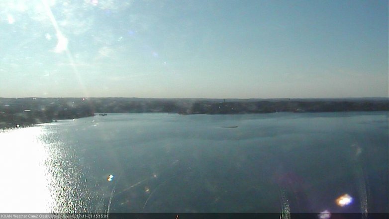 Lake Travis webcam, November 29, 2017 2:20 PM CT