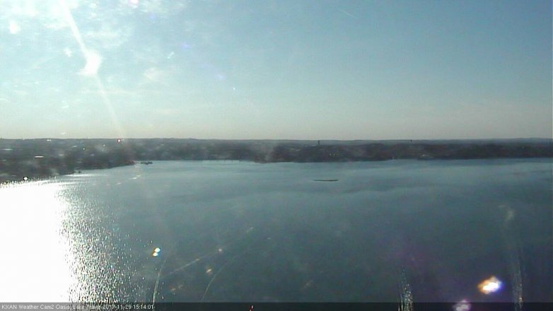 Lake Travis webcam, November 29, 2017 2:45 PM CT