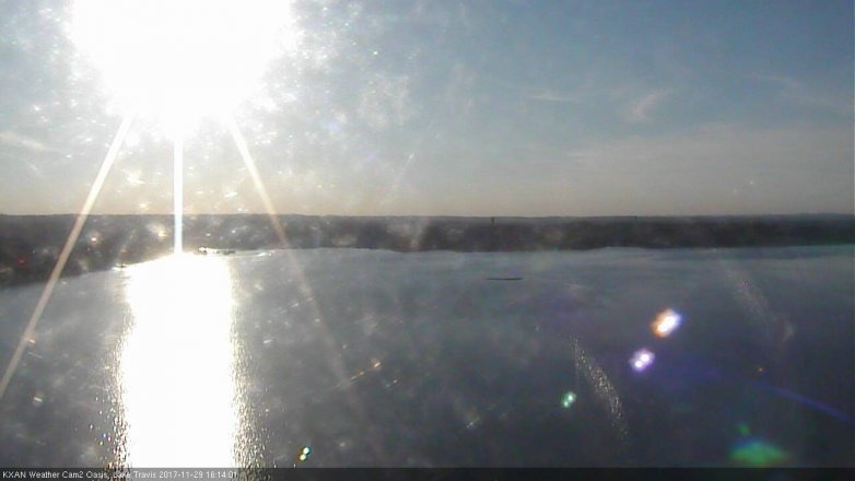 Lake Travis webcam, November 29, 2017 3:30 PM CT