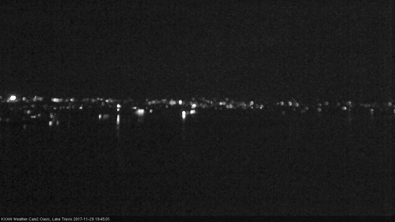 Lake Travis webcam, November 29, 2017 7:10 PM CT