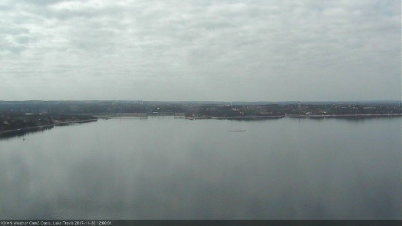 Lake Travis webcam, November 30, 2017 11:10 AM CT