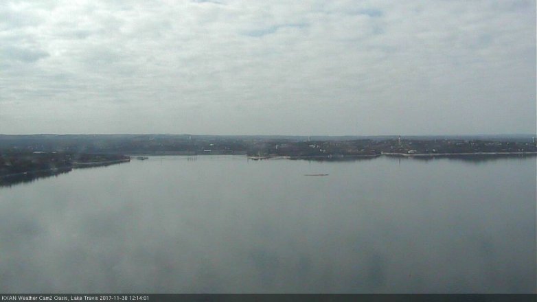 Lake Travis webcam, November 30, 2017 11:30 AM CT