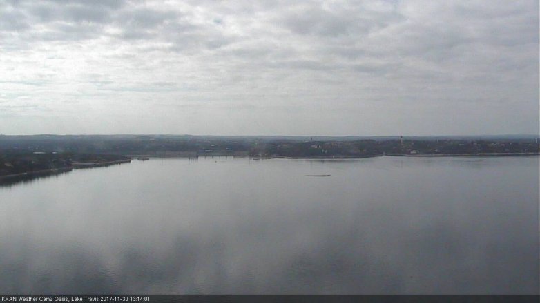 Lake Travis webcam, November 30, 2017 12:40 PM CT