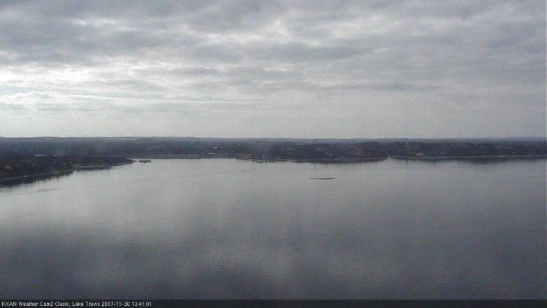 Lake Travis webcam, November 30, 2017 12:45 PM CT