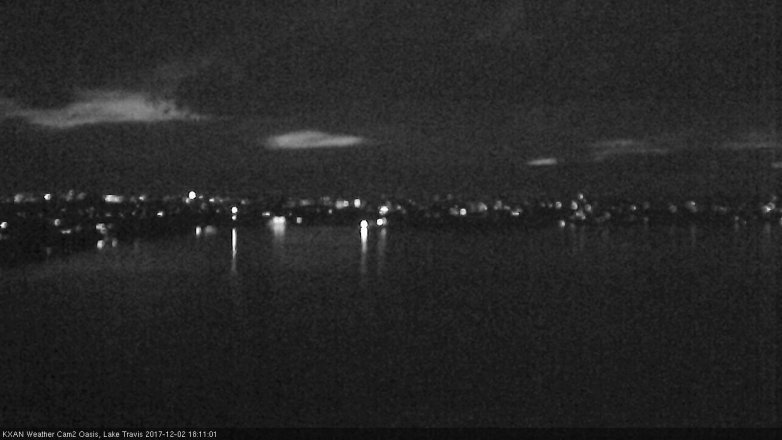Lake Travis webcam, December 2, 2017 5:20 PM CT